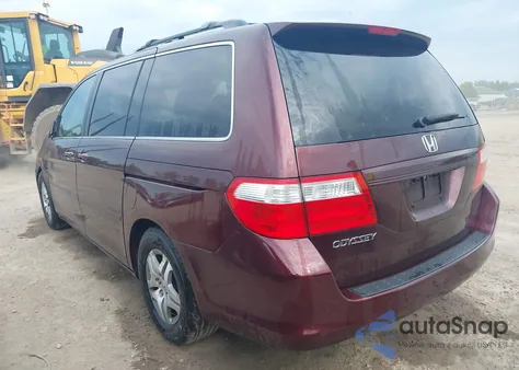 2007 Honda Odyssey Ex from USA, damaged, VIN 5FNRL38487B419233
